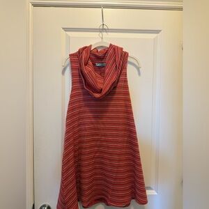 Karlie Red and White Striped Mini Dress